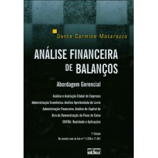 ANÁLISE FINANCEIRA DE BALANÇOS