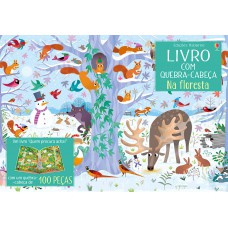 Na floresta: livro com quebra-cabeça