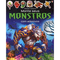 Monte seus monstros com adesivos