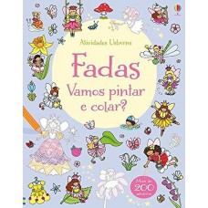 Fadas : Vamos pintar e colar?
