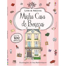 Minha casa de bonecas : Livro de adesivos