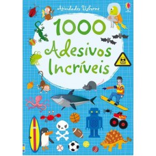 1000 adesivos incríveis azul