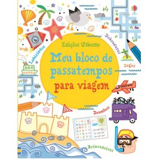 Meu bloco de passatempos para viagem