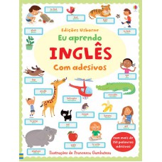 Eu aprendo inglês com adesivos
