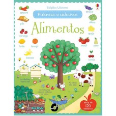 Alimentos : Palavras e adesivos