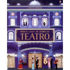 Minha casa de bonecas teatro: livro de adesivos