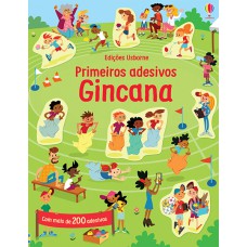 Gincana: primeiros adesivos