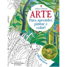 Arte para aprender, pintar e colar!