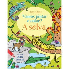 A selva : Vamos pintar e colar?