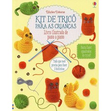 Kit de tricô para as crianças