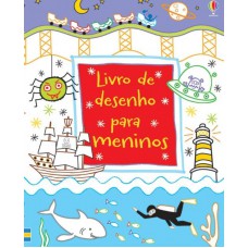 Livro de desenho para meninos