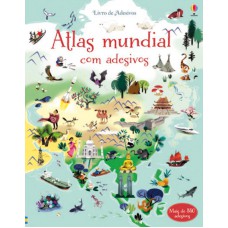 Atlas Mundial : Livro de adesivos