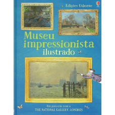 Museu impressionista ilustrado