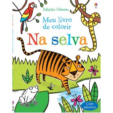 Na selva: meu livro de colorir