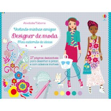 Meu cadernão de ideias : Designer de moda vestindo