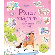 Pôneis mágicos : Vamos pintar e colar?