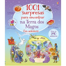 1001 surpresas para encontrar na terra dos magos em adesivo