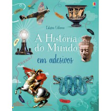 A história do mundo : Em adesivos