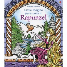 Livro mágico para colorir : Rapunzel