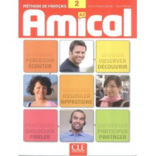 Amical 2 - livre de l´eleve avec 1 cd audio