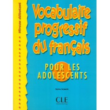 Vocabulaire progressif du fr. pour les adolescents - debutant + corriges