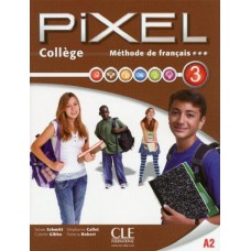 Pixel college 3 livre de l´eleve + cahier d´activites + dvd-rom