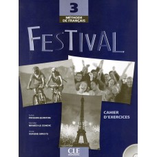 Festival 3 cahier d´exercices + cd audio