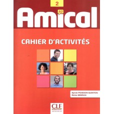 Amical 2 - exercices + cd audio