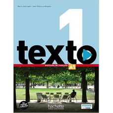 Texto 1 livre de l´eleve + dvd-rom + manuel numerique eleve (a1)