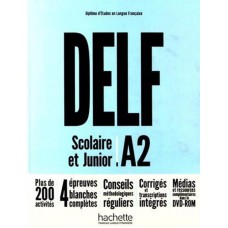 Delf a2 scolaire et junior + dvd-rom (audio + video) - nouvelle edition