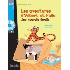 Albert et folio - une nouvelle famille + cd audio - lff a1