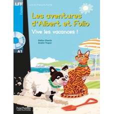 Albert et folio - vive les vacances ! + cd audio - lff a1