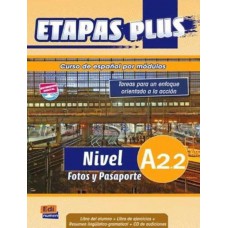 Etapas plus a2.2 - libro del alumno + cd