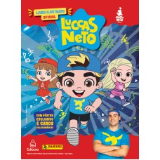 Livro Ilustrado Brochura + 10 envelopes de cromos - Luccas Neto