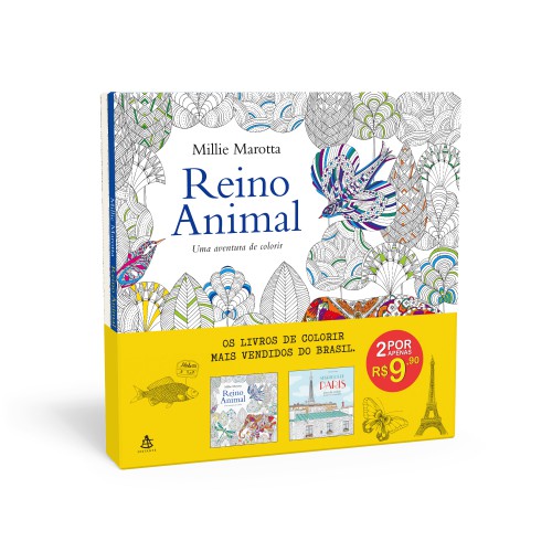 Livro de Colorir-Coleção Fauna