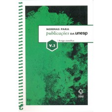 Normas para publicações da Unesp - Vol. 3