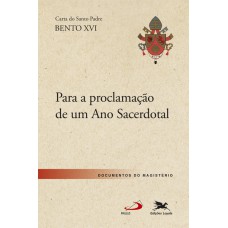 Carta apostólica para proclamação de um ano sacerdotal