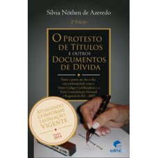 O protesto de títulos e outros documentos de dívida