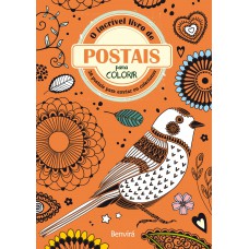 O incrível livro de postais para colorir