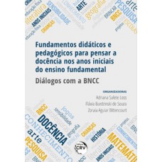 Fundamentos didáticos e pedagógicos para pensar a docência nos anos iniciais do ensino fundamental