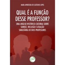 Qual é a função desse professor?