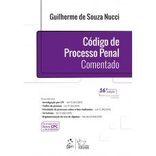 Código de Processo Penal Comentado