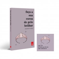 Faça sua coroa de gelo brilhar + Imã personalizado