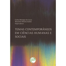 Temas contemporâneos em ciências humanas e sociais