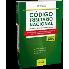 Código Tributário Nacional 2022