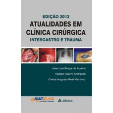 Atualidades em clínica cirúrgica intergastro e trauma