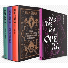 Kit Box Bram Stoker + O fantasma da ópera