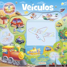 Meu livro desenho mágico - veículos