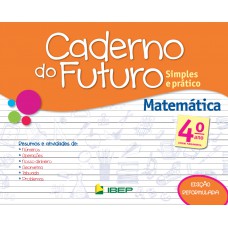 Caderno do Futuro Matemática 4º ano