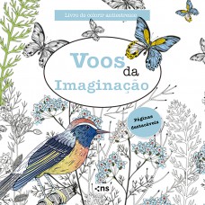 Voos da Imaginação - Livro de Colorir Antiestresse